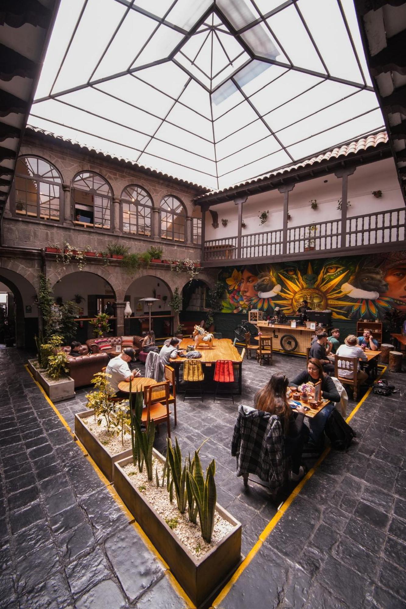 Black Llama Hostel 库斯科 外观 照片