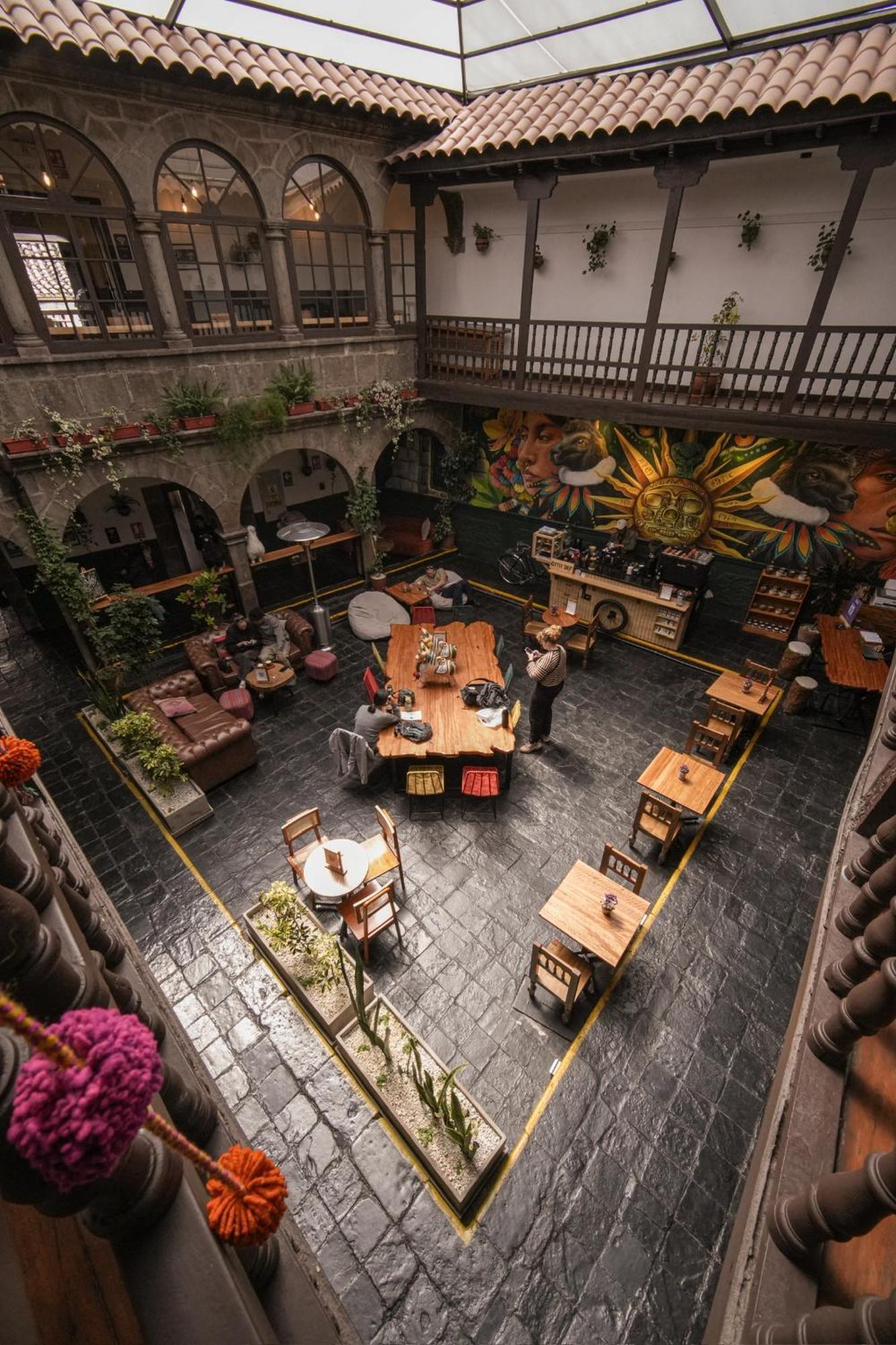 Black Llama Hostel 库斯科 外观 照片