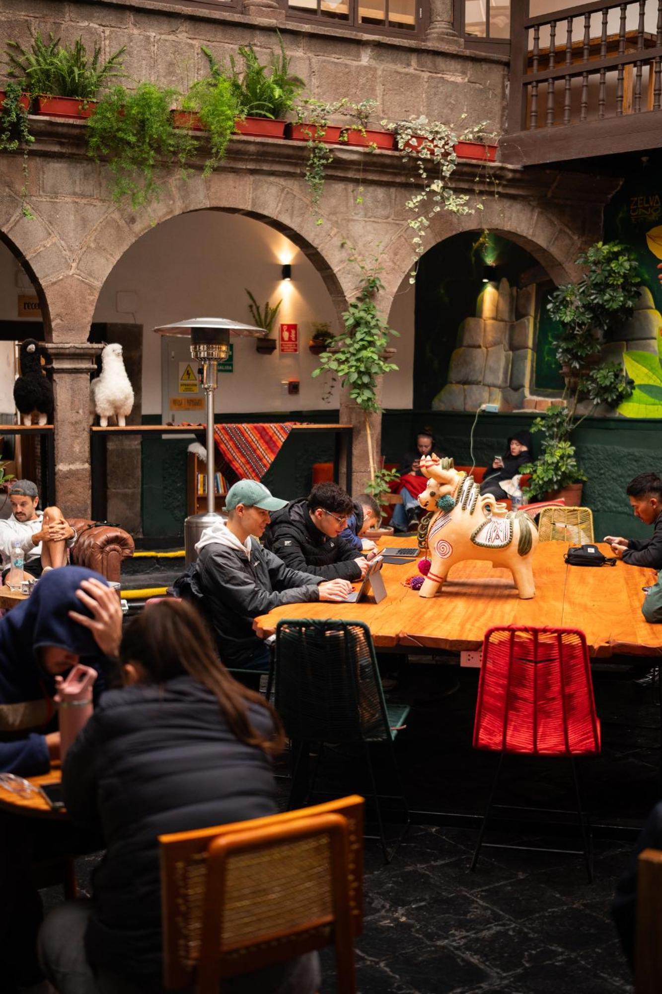 Black Llama Hostel 库斯科 外观 照片