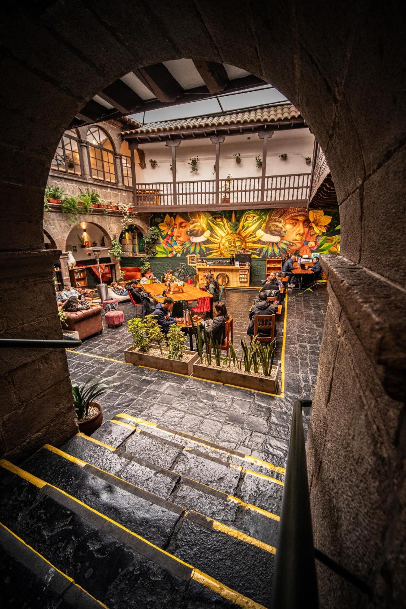 Black Llama Hostel 库斯科 外观 照片